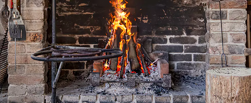 Cracked Electric Fireplace Bricks Repair Services  in South Bend, IN