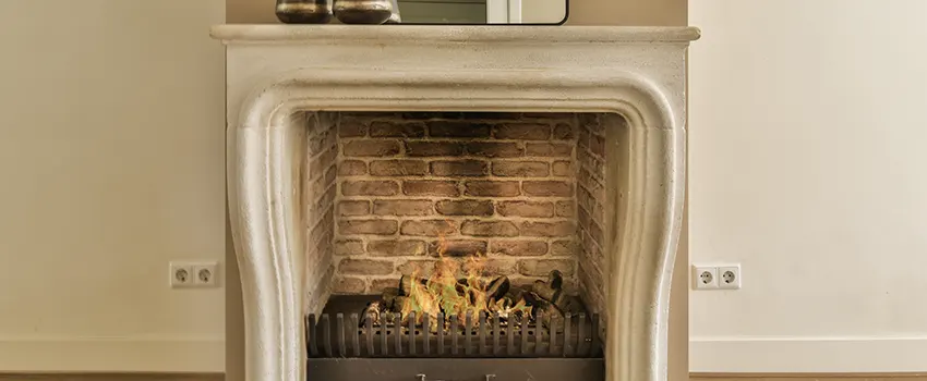 Vintage-style Fireplace Redesign in South Bend, Indiana