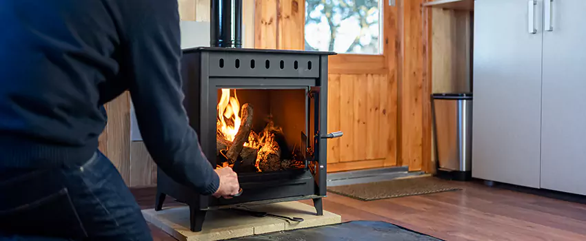 Open Hearth Wood Fireplace Installation in South Bend, IN