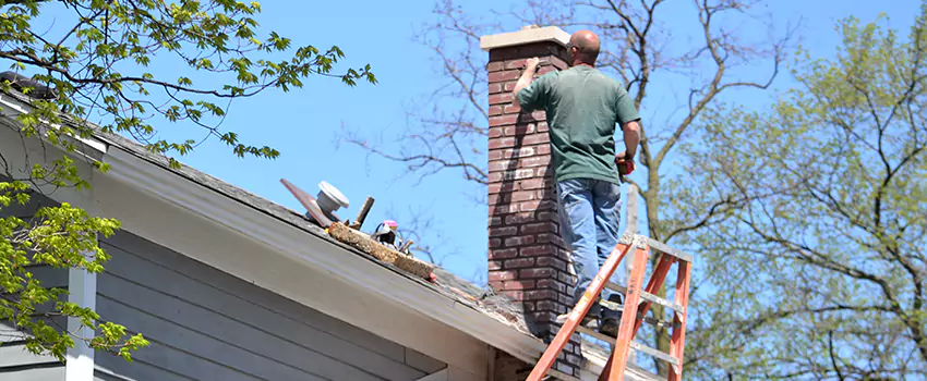 Vinyl and PVC Chimney Flashing Installation in South Bend, IN