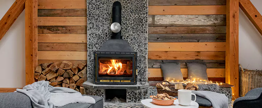 Thelin Hearth Products Direct Vent Gas Stove Fireplace Inspection in South Bend, Indiana